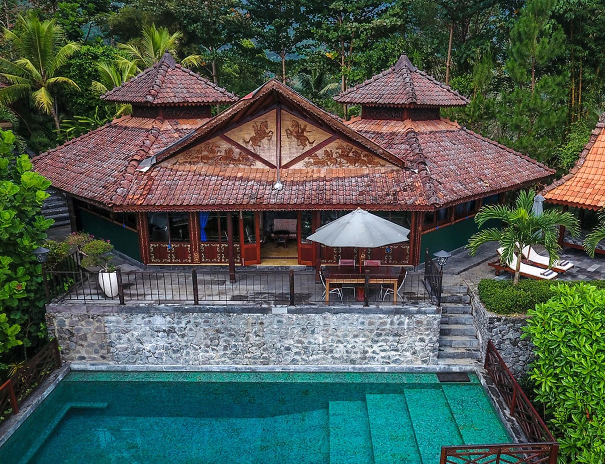 Villa Borobudur Resort Magelang Exterior photo